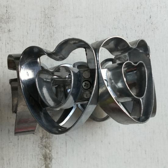 Форма для пончиков из нержавеющей стали, 6-гнездная форма для выпечки, круглые формочки для печенья, универсальный кухонный инструмент для печенья, бисквитов, мини-пирожных, закусок и десертов