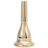 Horn Copper Corrosion and Wear Diameter Easy To Bass Tuba Accessories Mouthpiece, Resistant, 13.3mm, Carry, (Gold)