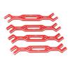 4PCS Set RC Ball Tie Rod Adjustment Wrench Aluminium Alloy 1 10 1 16 3.0mm‑6.0mm Model RC Car Repair Tool