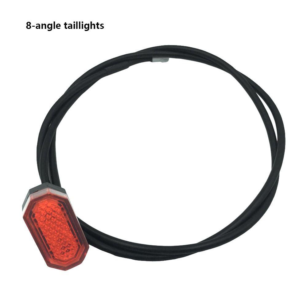 Universal Tail Warning Light Plastic Electric Scooter Rear Mudguard Light for ZT3 G2 G30
