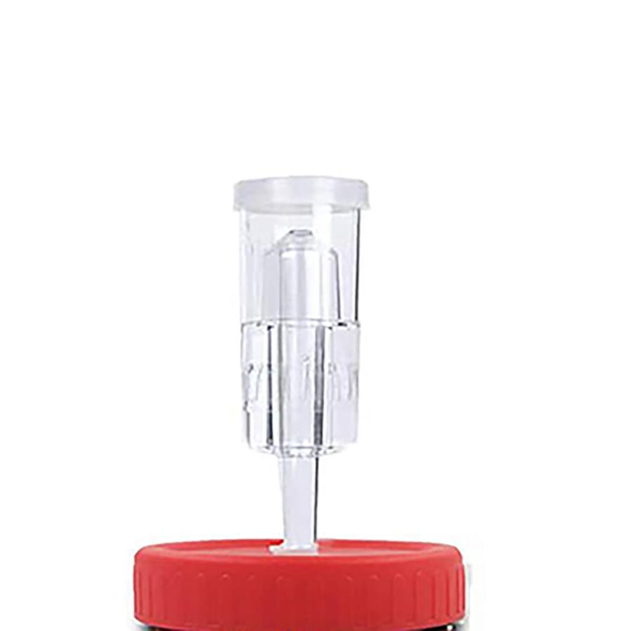 Крышки для ферментации Пластиковая крышка для ферментации с гидрозатвором Крышки для ферментации для банок Мейсона с широким горлышком (Банки не входят в комплект)