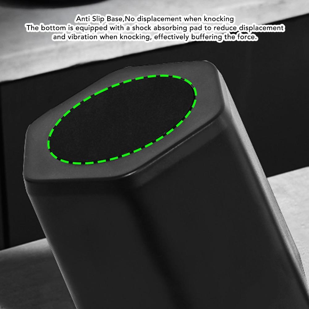 Hexagonal Prism Shape Coffee Knock Box 580ML Capacity Espresso Knock Box For Coffee Machine