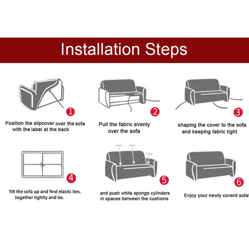 Утолщенный эластичный чехол для дивана в гостиной, бархатный чехол для дивана, пыленепроницаемые растягивающиеся чехлы для секционного дивана, чехол для дивана в форме буквы L