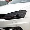 Для Volkswagen POLO 2012-2016 Защитная пленка для фар автомобиля, черная ТПУ, пленка для тонировки передних фар, меняющая цвет, наклейка, аксессуары
