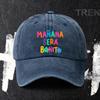 pc Adjustable Baseball Cap with Maana Ser Bonito Design Lightweight Printed Craft WomenS Hat Tomorrow Will Be Better