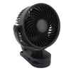 Clip On Fan USB Rechargeable Quiet 360 Degrees  Rotatable Small Fan with Clip for Daily Use Beach Camping