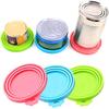 Силиконовая крышка для консервной банки с кормом для домашних животных Универсальная герметичная крышка для банок для собак и кошек