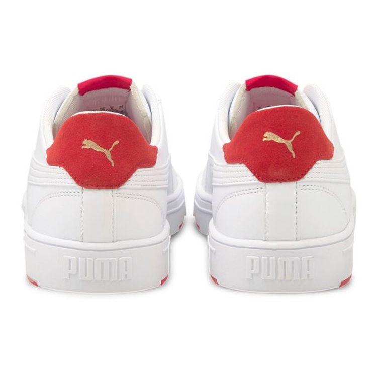 Puma Кроссовки унисекс Serve Pro Lite White High Risk Red Team-Gold 374902-03