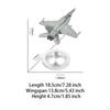 1/100 Scale Fighter Aircraft Model Diecast Plane Souvenir Birthday Gift Metal