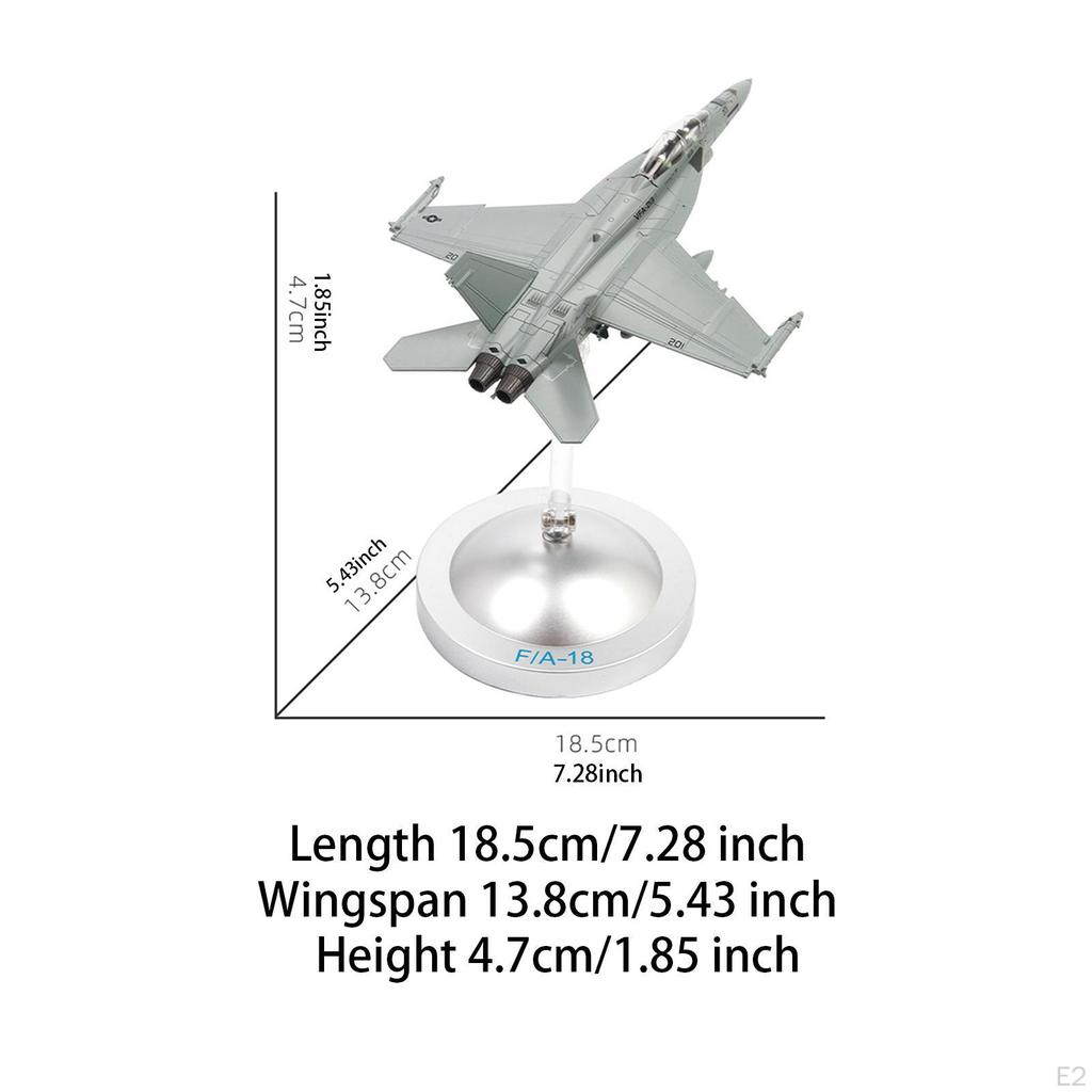 1/100 Scale Fighter Aircraft Model Diecast Plane Souvenir Birthday Gift Metal
