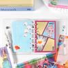 100sheets Rainbow Era Series Kawaii Korean Ins Tearable Message Sticker Handmade Scrapbooking DIY Material Paper