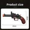 Игрушечный пистолет, выбрасывающий пули, пусковое устройство, детская игрушка, короткий пистолет, маленький пистолет для мальчиков, ностальгическое оружие для улицы, игрушка для детей, подарок
