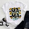 Women Clothing Cartoon Son Love Trend 90s Fashion Mama Mom Mother Summer Clothes Print Tshirt Female Tee Top Graphic T -Shirt