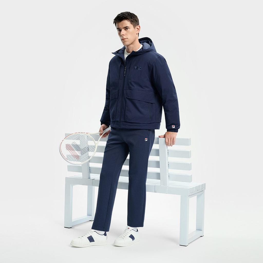 Fila Мужская пуховая куртка для тенниса Serene Void Blue A11M543905FBU