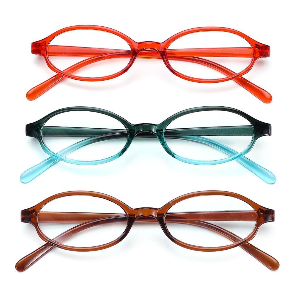 Fashion Small Oval Frame Japan Spicy Girl Glasses Frame INS Style Decorative Computer Glasses No Makeup Plain Glasses for Women