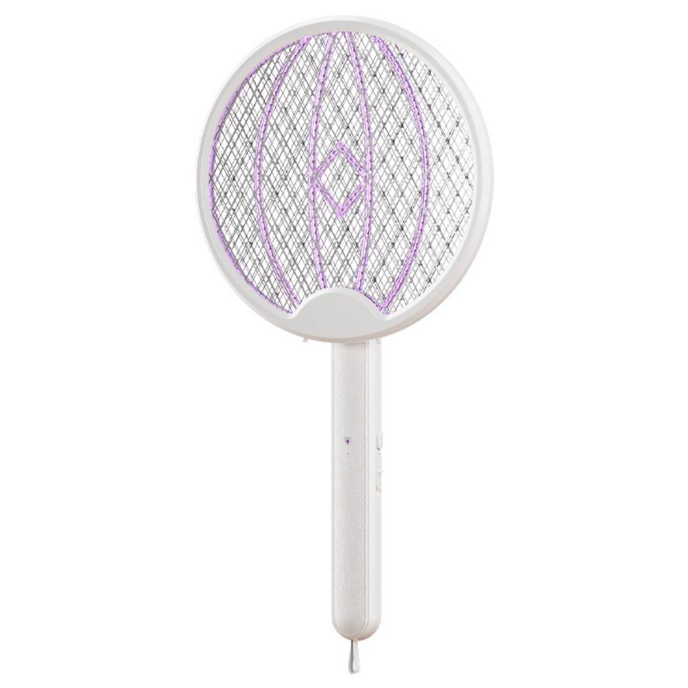 Foldable Electric Mosquito Swatter Rechargeable Fly Swatter Trap Bug Zapper  Dormitory