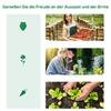 Mini Greenhouse, Portable Tunnel Green House, Green Grow House Steel Frame with 5 Mesh Windows, 3 M, Green