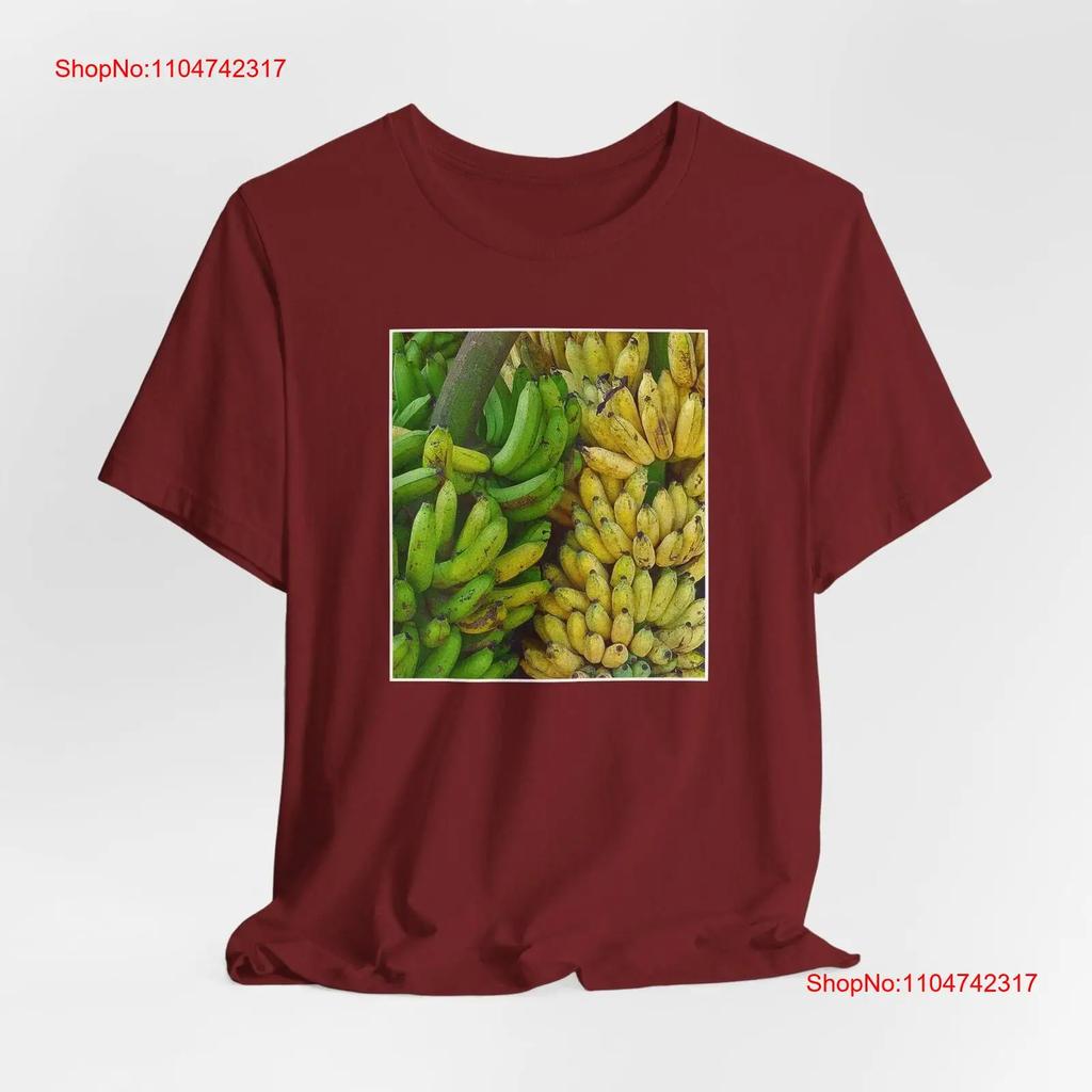 Bananas Fine Art Photo Print T Shirt Fruit Tropical Foodie Culture vintage Washed fashion Stretched graphic streetwear