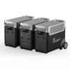 FOSSiBOT 3600W(Peak 7200W) Power Station with 2x Additional Battery pack,11.52KWh Solar Generator Power Generator Power Bank Charger with UPS Function