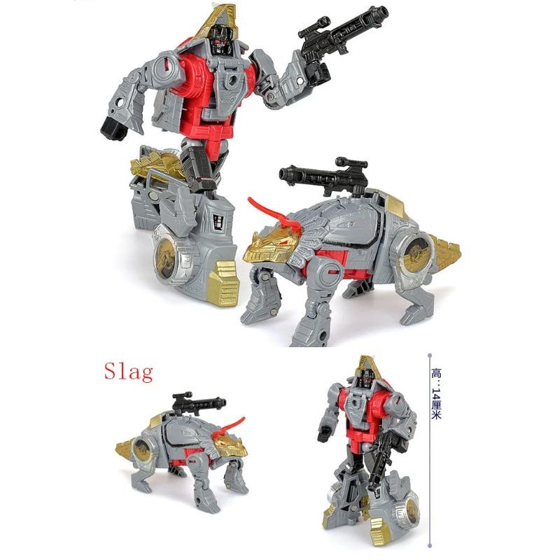 Игрушки-трансформеры Динозавры Dinoking Комбинация Деформация Grimlock Swoop Sludge Slag Snarl Модель Робот В НАЛИЧИИ BPF 5-в-1 G1 Игра Развлекательные Безопасные