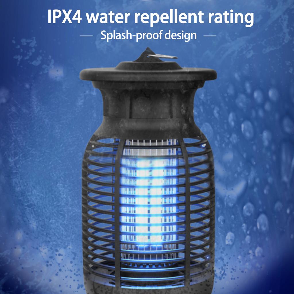 Электрическая лампа-ловушка для насекомых, ультрафиолетовый свет, ловушка для насекомых, лампа-ловушка для насекомых для кемпинга, пешего туризма