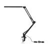 LED Desk Lamp with Clamp 3 Color Architect's Lamp with Swivel Arm Office Table