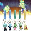 Креативный мультяшный брелок-инопланетянин ПВХ брелок для забавных идей для подарков Уникальный стиль современного искусства