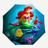 Ariel in the sea Automatic Opening and Closing Umbrella - Suitable for Various Occasions, Outdoor Activities, Lightweight and Durable Automa