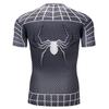 Stylish Spider-man Short Sleeve Sport Shirt For Men With Premium Quality Fabric