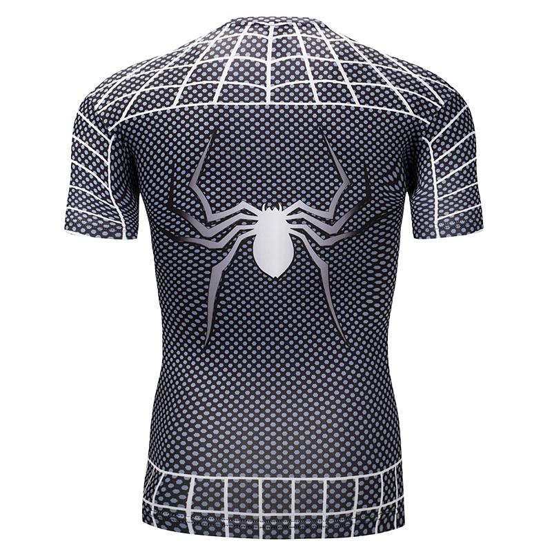 Stylish Spider-man Short Sleeve Sport Shirt For Men With Premium Quality Fabric