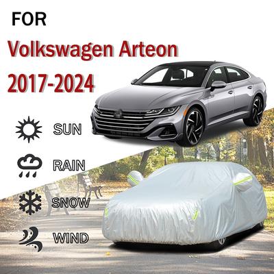Для Volkswagen Arteon 2017-2024 наружная защита полная 190T автомобильные чехлы снегозащитный козырек пылезащитный наружные автомобильные аксессуары
