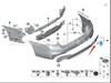 BMW 5 Series G38 Sport Edition Rear Bumper Tow Hook Cover