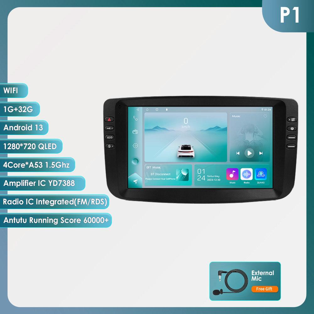 9-дюймовый Carplay 4G 2 Din Android 13 автомобильное радио для Fiat Linea 2012 - 2015 Fiat Punto EVO мультимедийный видеоплеер Navi GPS DSP WIFI интеллектуальный экран