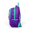 Школьный рюкзак с тремя отделениями Coral High Kids, фиолетовый, водно-зеленый, с рисунком единорога, 14376