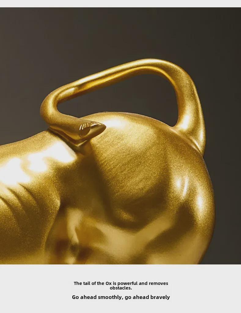 Декор фигурки быка Тельца: Роскошное украшение для гостиной и винного шкафа с бесплатной доставкой — идеальный декоративный подарок для мужчин