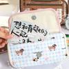 Large Capacity Stationery Bag Multi-layers Pen Pencil Case Kawaii Pencil Bag  Kids