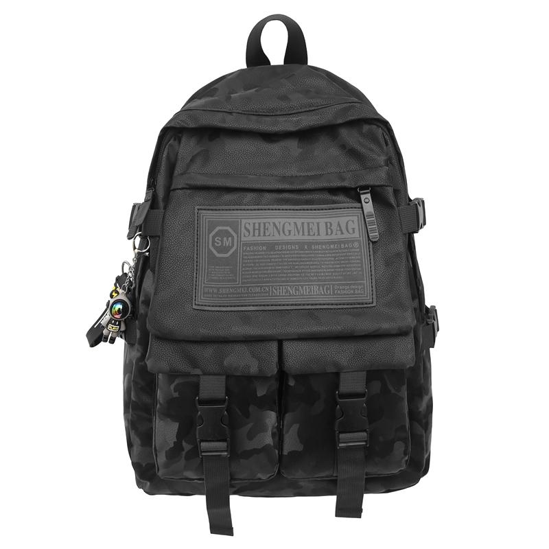 Мужская школьная сумка, студенческий камуфляжный рюкзак, большой вместимости, дорожный рюкзак, женская компьютерная сумка