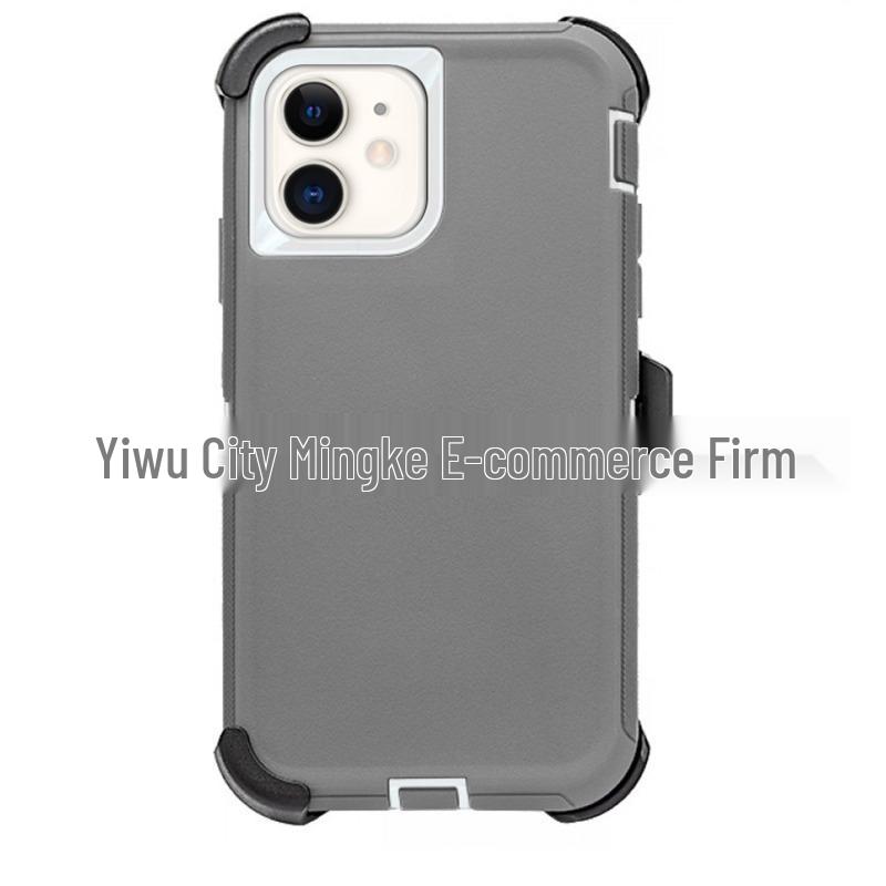 Тройной защитный противоударный чехол для iPhone 11 - Защита от падений для iPhone 11/11 Pro/11 Pro Max