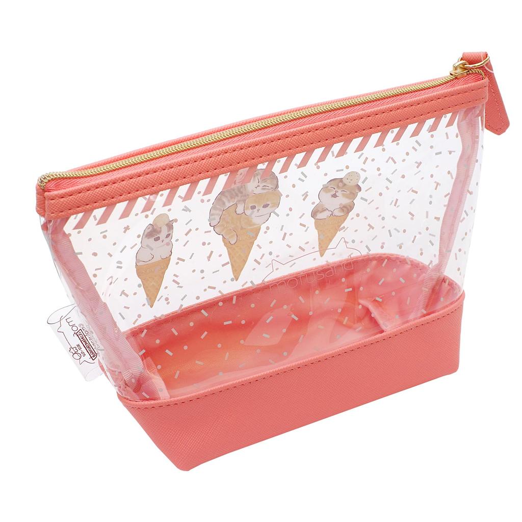 Sunstar Stationery Косметичка Mofusand Прозрачная в форме лодочки Ice S2321637