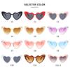 Солнцезащитные очки в форме сердца Clout Goggle UV400 Защитные солнцезащитные очки в форме сердца Винтажные солнцезащитные очки