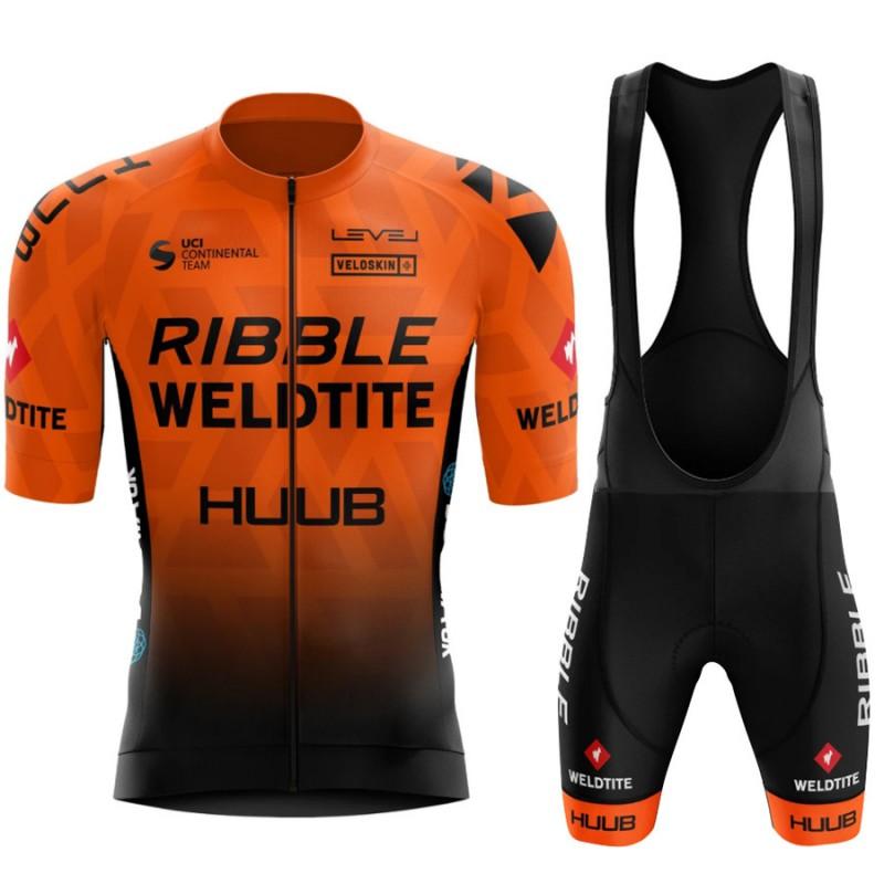 HUUB Mens Cycling Jersey Shorts Set Breathable Quick-Dry Road Mountain Bike Apparel