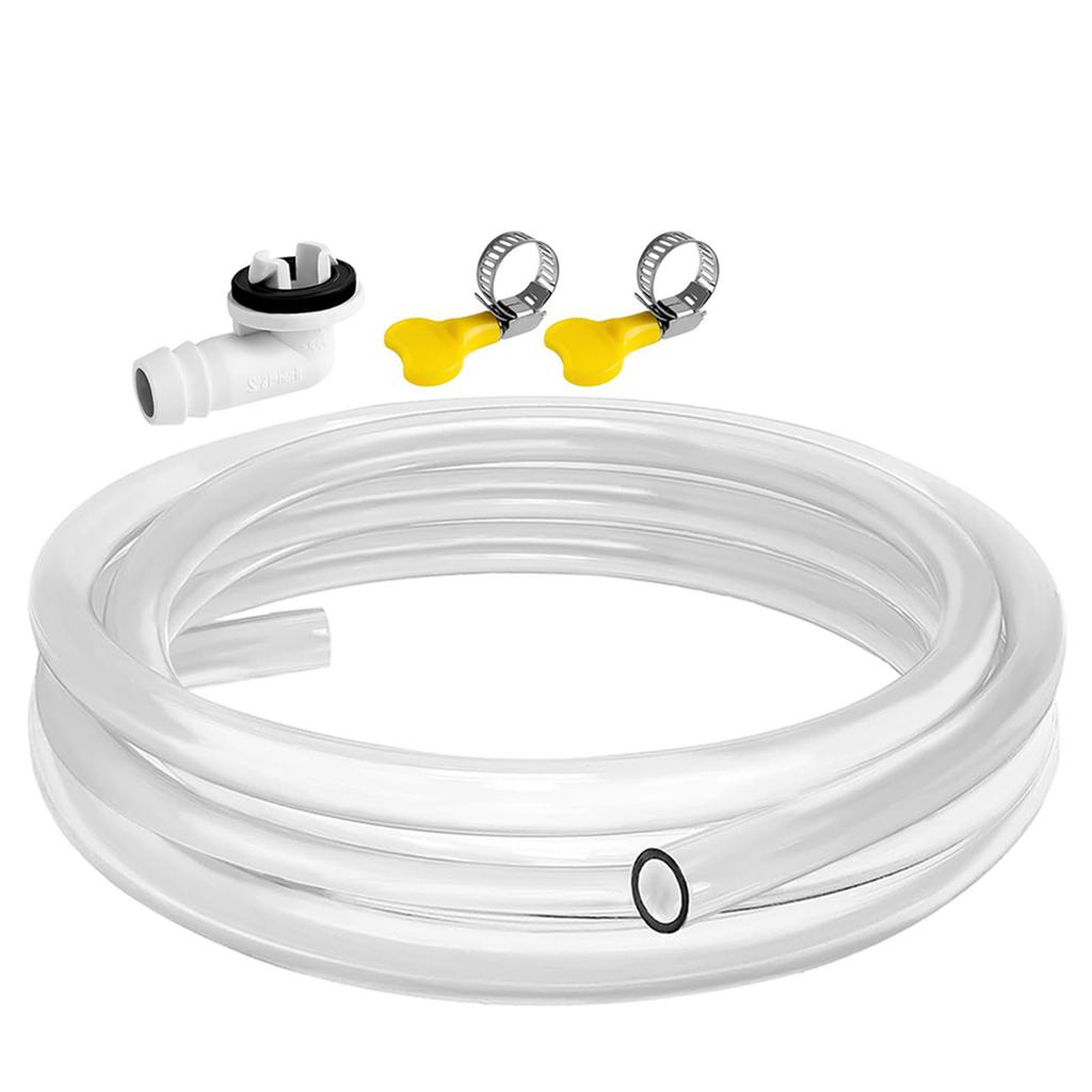 Набор сливного шланга для портативного кондиционера с соединителем Решение для слива воды из кондиционера Легко устанавливаемый сливной шланг
