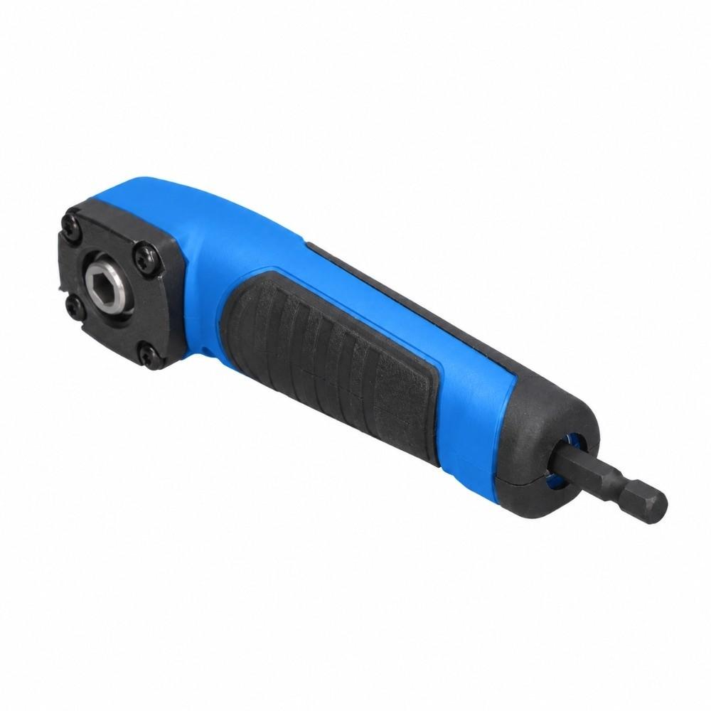 90 Degree Right Angle Adapter ABS Handle Screwdriver Socket Adapter Corner Device Application