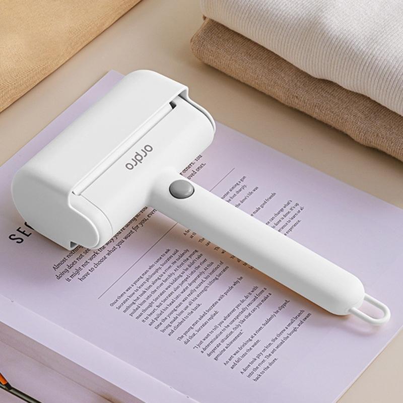 Tearable Sticky Lint Roller for Pet Hair Removal On Clothes Furniture Strong Adhesive Paper Efficient Cat Dog Hair Remover Home Cleaning Tool