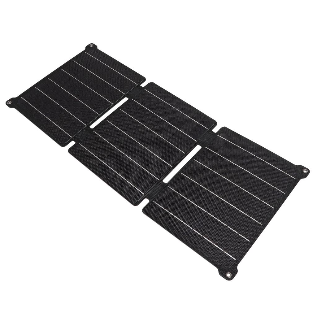 21W Foldable Solar Panel IPX6 Waterproof USB DC Output Portable Solar Cell Charger for Phone Mobile