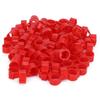 200Pcs Red Poultry Leg Clip Ring Pigeons Identify No Word Marking Ring Training Tool10mm  Red No