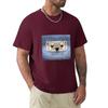 Otter with funny face classic swimming on water T-Shirt sports fans quick drying summer clothes clothing