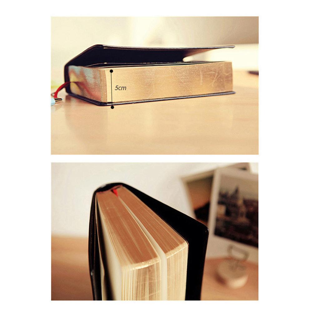 Weekly Plan Writing Thick Paper Retro Leather Notebook Blank Paper Notebook Notepad Diary Book