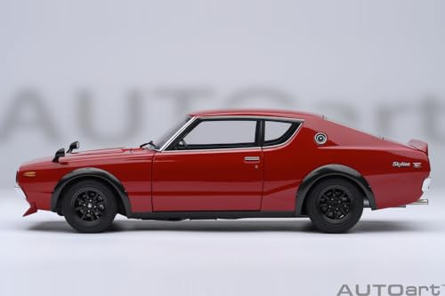 AUTOart 1/18 Nissan Skyline 2000GT-R (KPGC110) Tuned Version Red Finished Product 77468