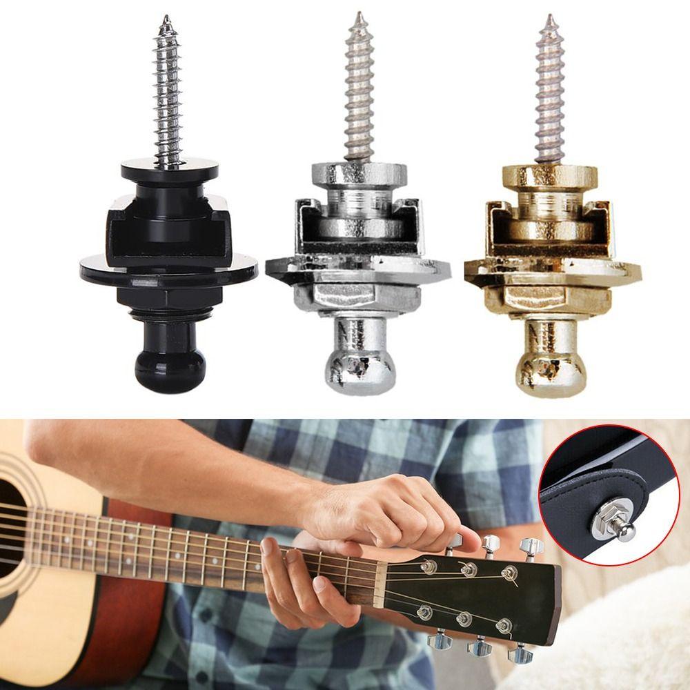 Guitar Parts Guitar Strap Locks Bass Belt Blocks Guitar Strap Lock Button Schaller Straplocks